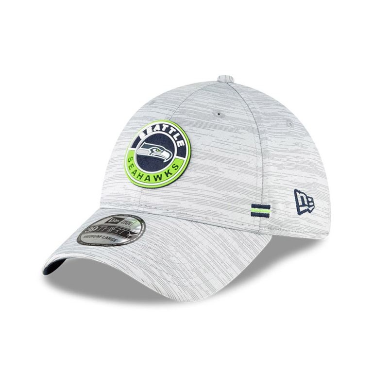 Gorras New Era Nfl Grises - Seattle Seahawks Sideline 39THIRTY 26148MLKG